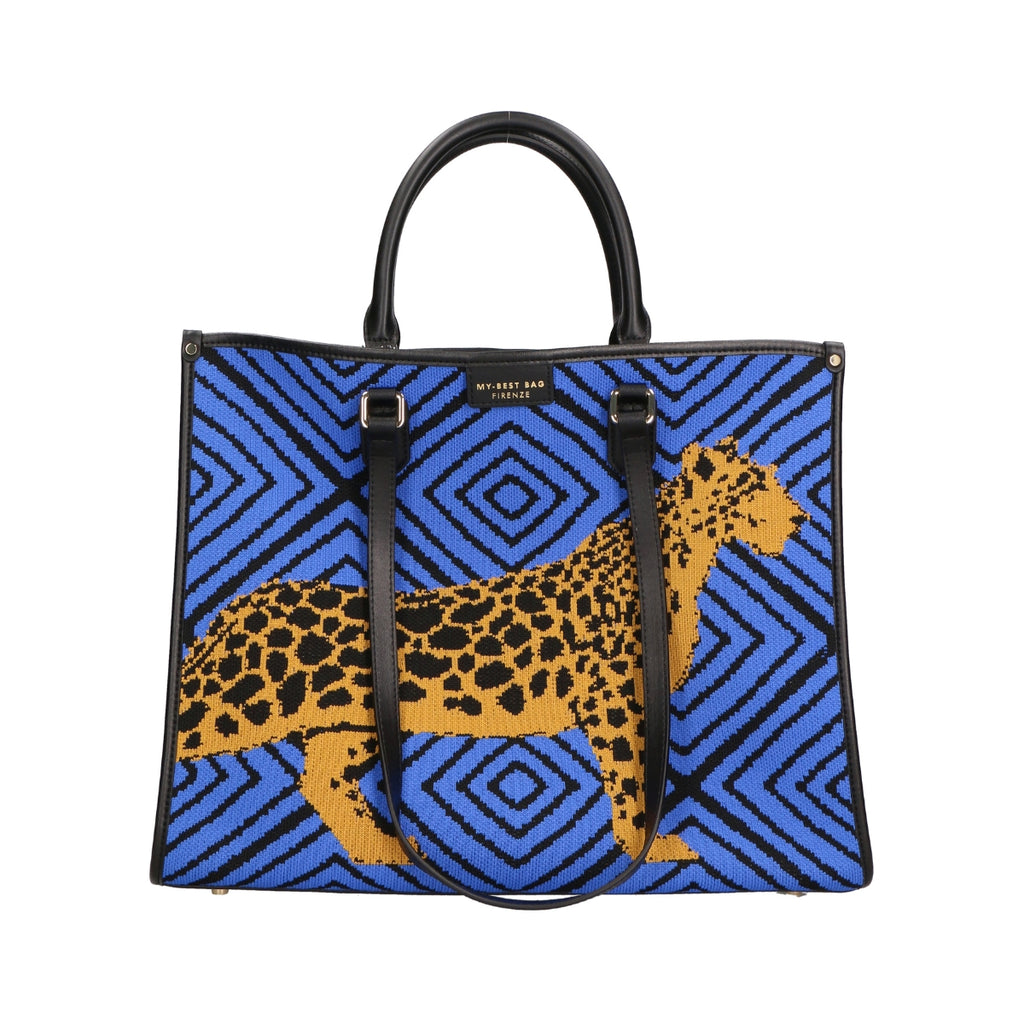 Magali Safari Leopard Shopper Bag | Boom & Mellow