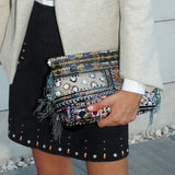 Sarah's Bag Bedouin Metallic Grace Clip Bag