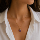 Raw Amethyst Necklace