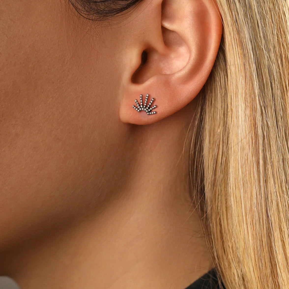 Sun Stud Earring