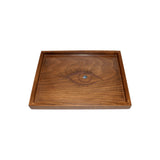 Engraved Blue Eye Wooden Tray