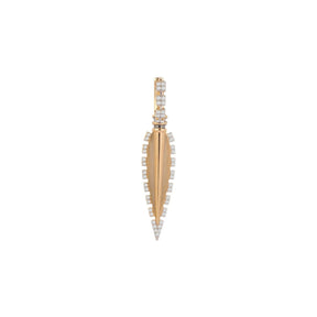 Kismet by Milka 14k Roslow Gold Alexandria Dangling Hoop Earring