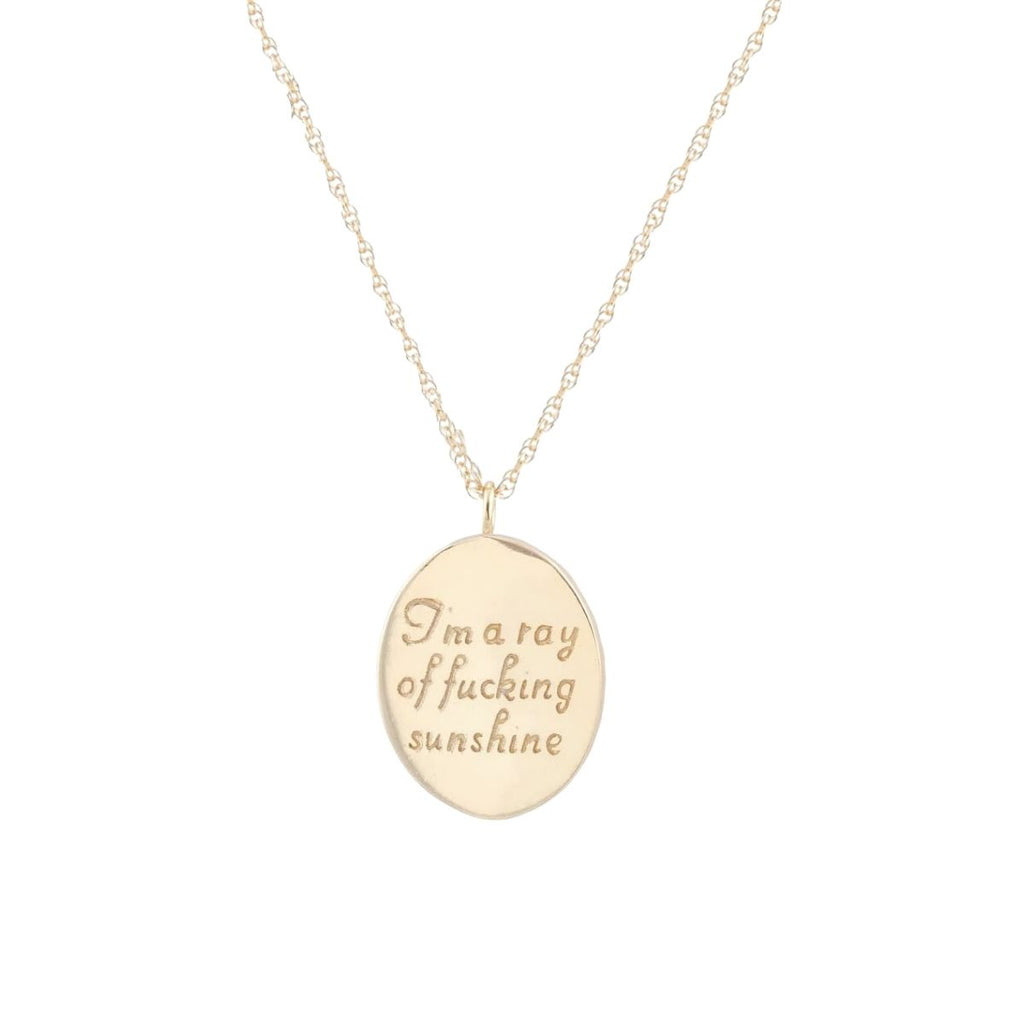 Kris Nations 18k Gold Vermeil Ray of Sunshine Necklace | Boom & Mellow