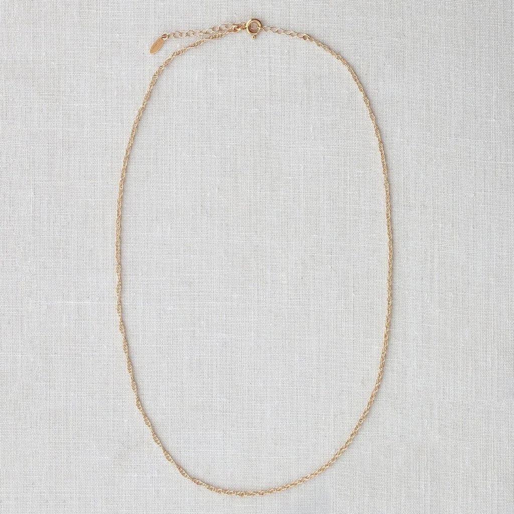 Kris Nations 14k Gold Filled Rope Chain Necklace | Boom & Mellow