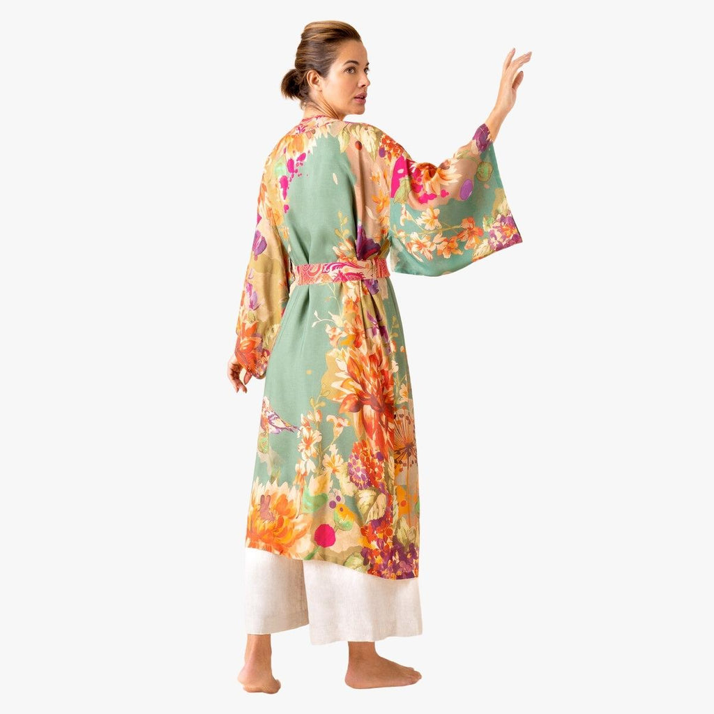 Powder Design Birds and Blooms Kimono Gown | Boom & Mellow