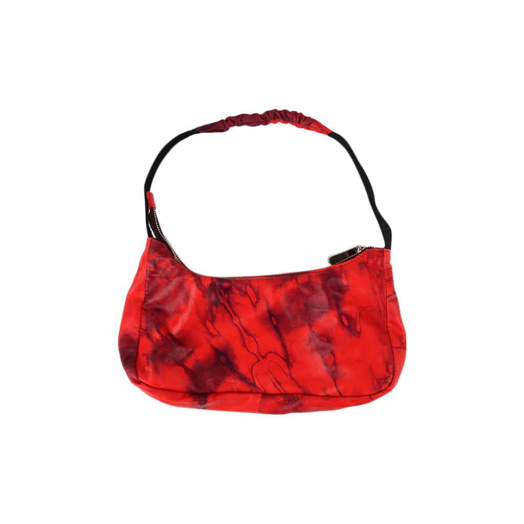 Meron Addis Ababa Red Tie Dye Small Shoulder Bag | Boom & Mellow