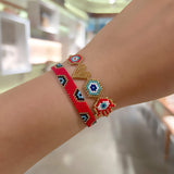 Buy You & Eye Lucky Charms Beads Bracelet Online for Women | Free 3-Hour Delivery in Dubai | Boom & Mellow UAE