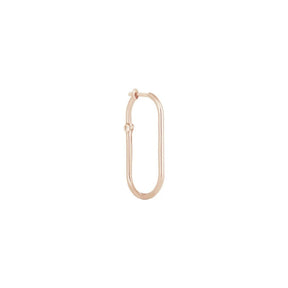 Kismet by Milka 14k Roslow Gold Equality Hoop Earring