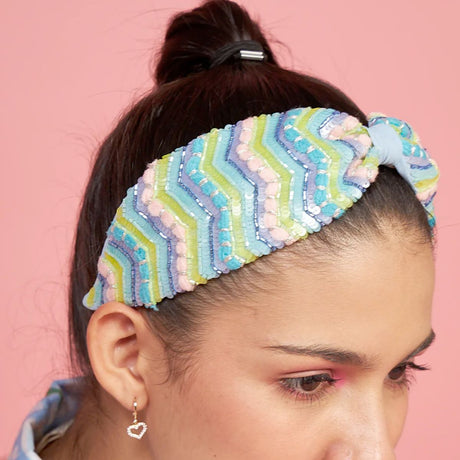 Joey & Pooh Evissa Blue Headband
