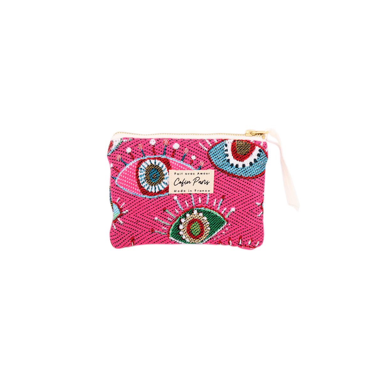 Cofin Small Rose Cyclope Zip Pouch | Boom & Mellow
