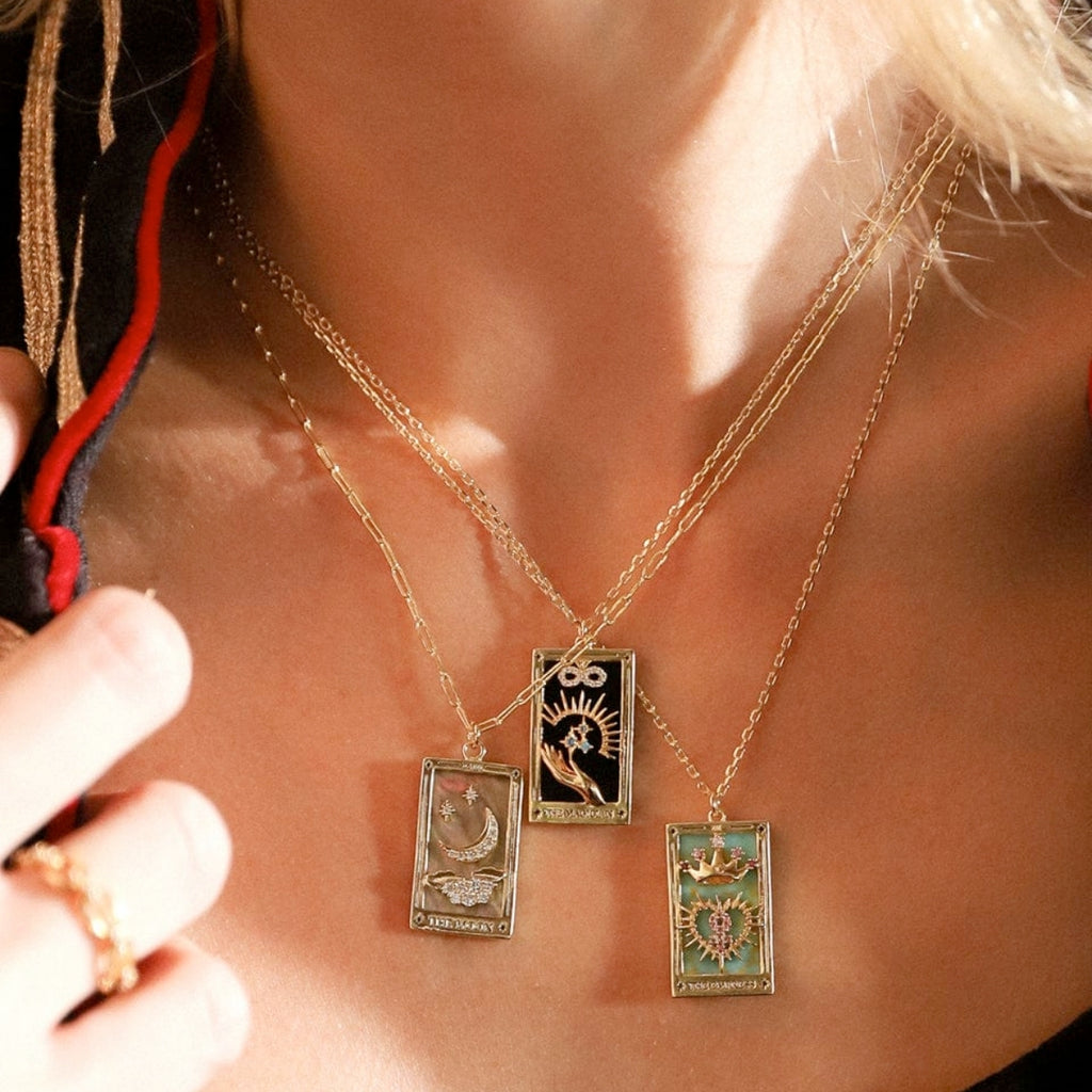 Tai The Empress Tarot Card Necklace | Boom & Mellow