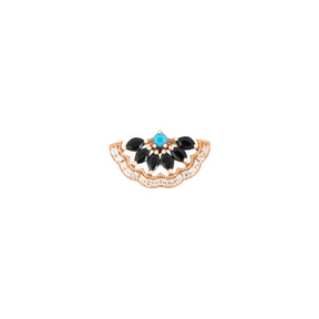 Griff 18k Gold Fan Marquise Earring