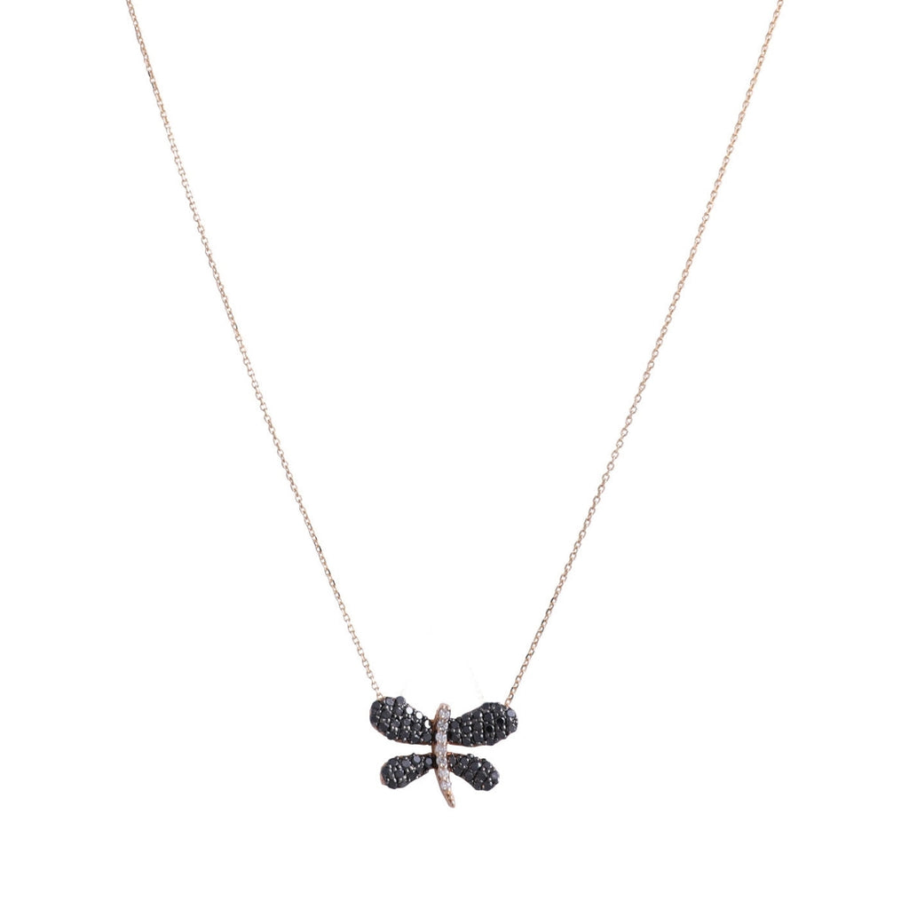 Griff 18k Gold Butterfly Necklace | Boom & Mellow
