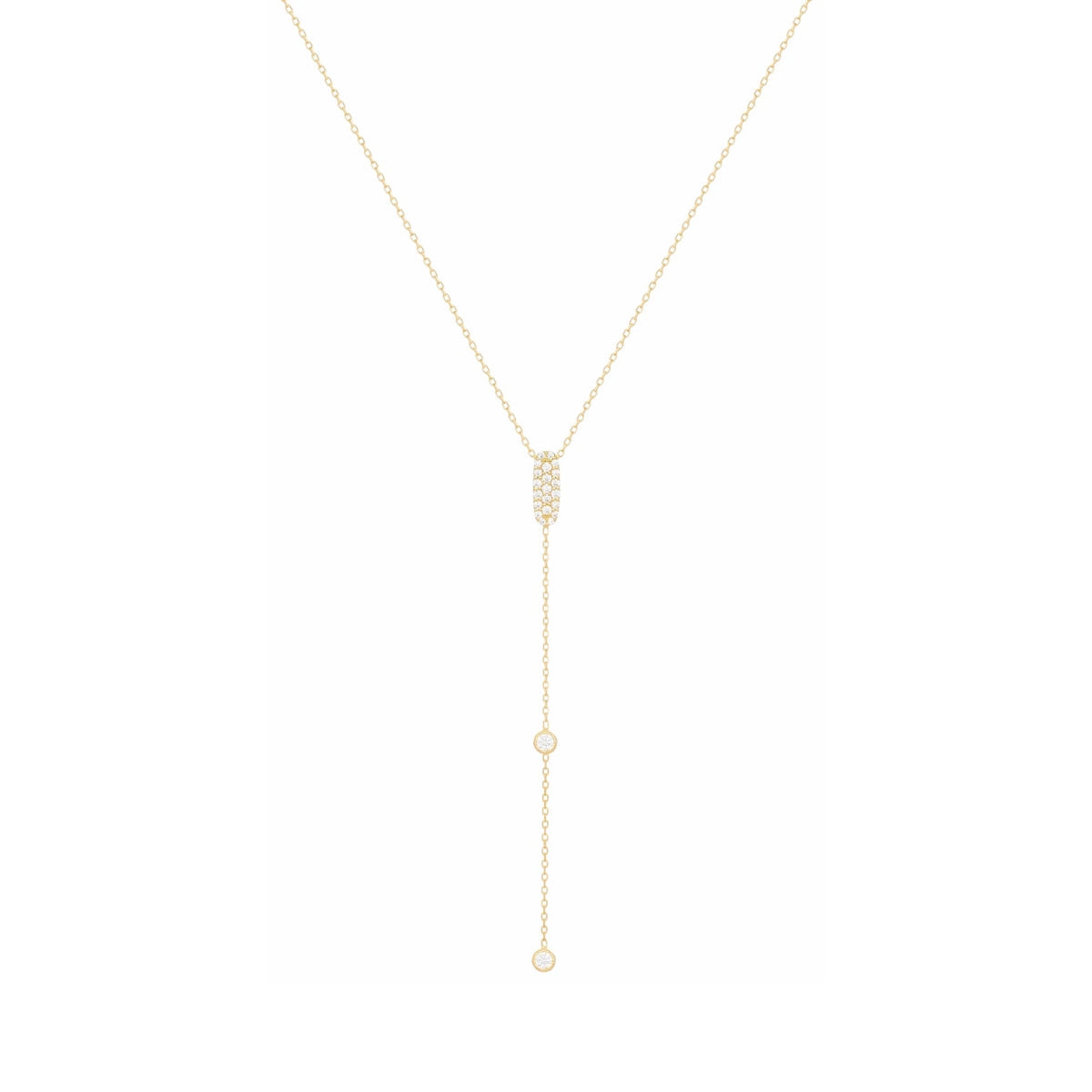 Sparkly Sparkly Lariat Necklace