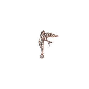 Kismet by Milka 14k Roslow Gold Sparrow Earring