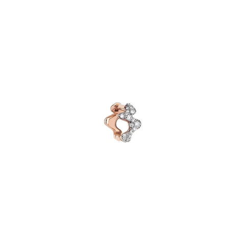 Moss Hoop Earring
