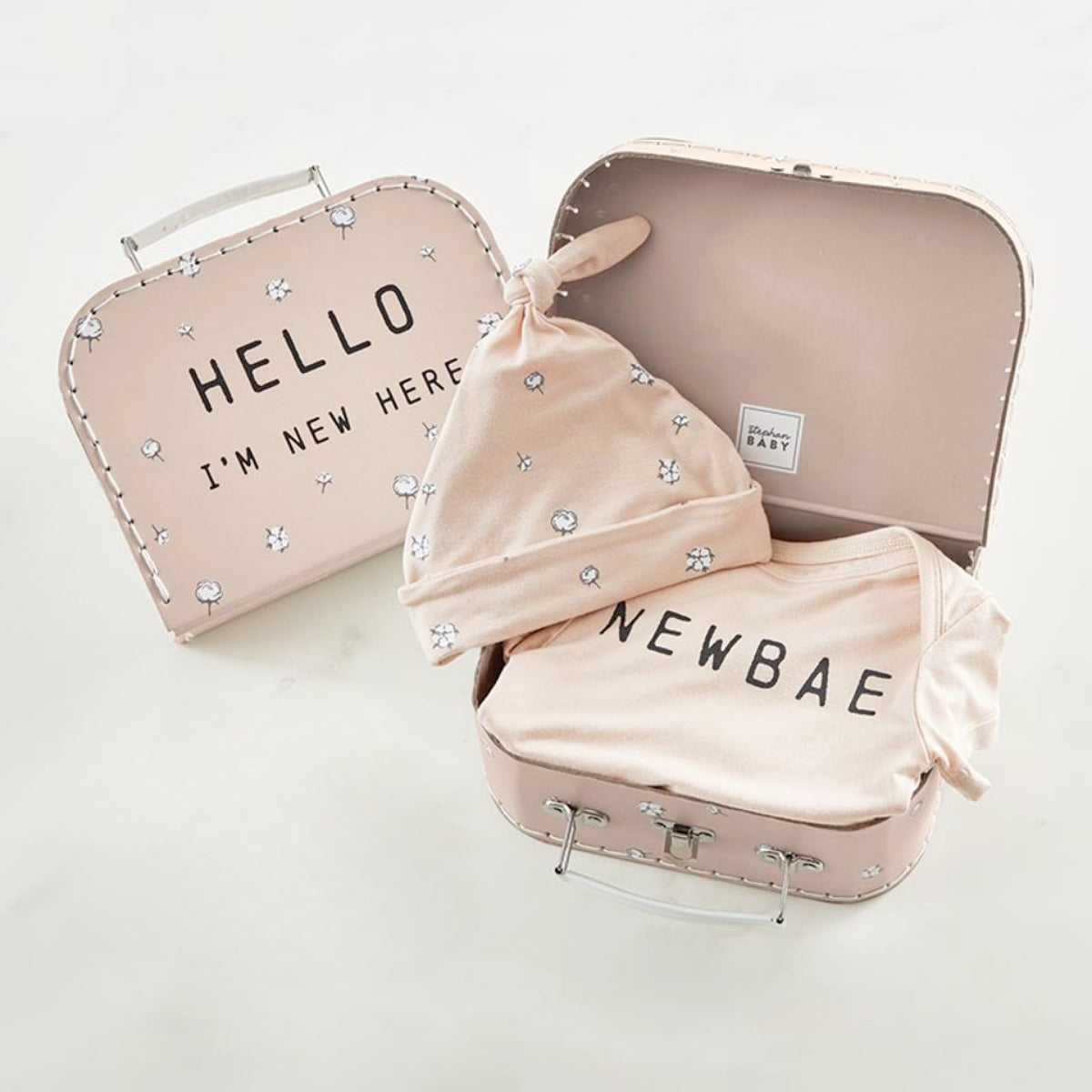 Creative Brands Hello I'm New Here Suitcase Set