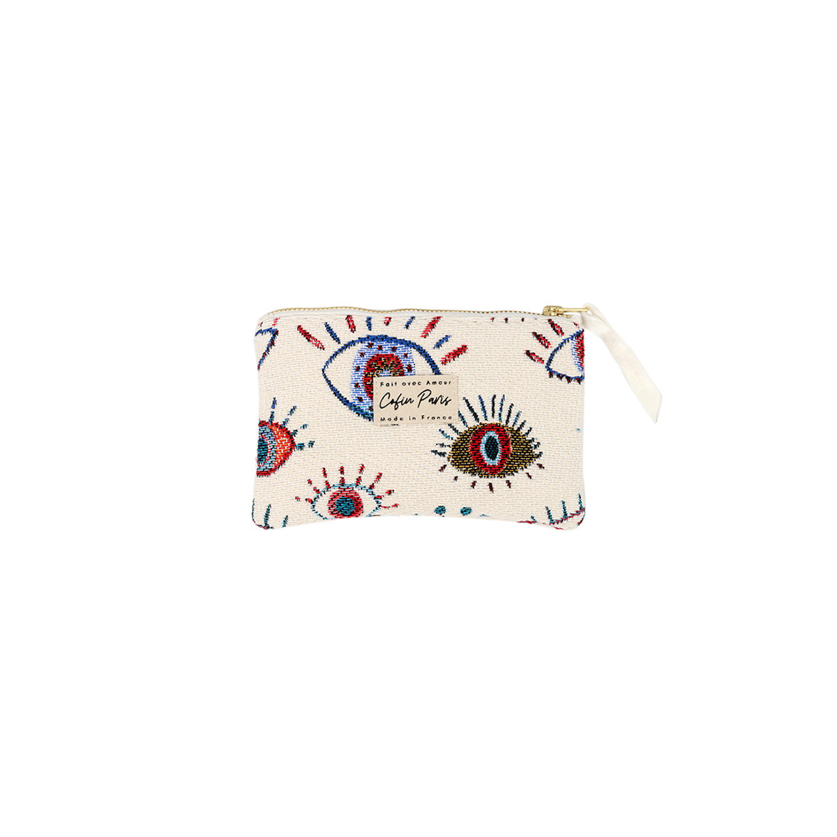 Buy Cofin Paris Small Cyclope Zip Pouch Online for Women | Free 3-Hour Delivery in Dubai | Boom & Mellow UAE
