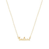 Buy Kris Nations Badass Charm Necklace Online for Women | Free 3-Hour Delivery in Dubai | Boom & Mellow UAE