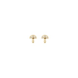 Buy Kris Nations Mushroom Crystal Stud Earrings Online for Women | Free 3-Hour Delivery in Dubai | Boom & Mellow UAE