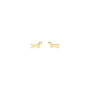 Buy Kris Nations Weiner Dog Stud Earrings Online for Women | Free 3-Hour Delivery in Dubai | Boom & Mellow UAE