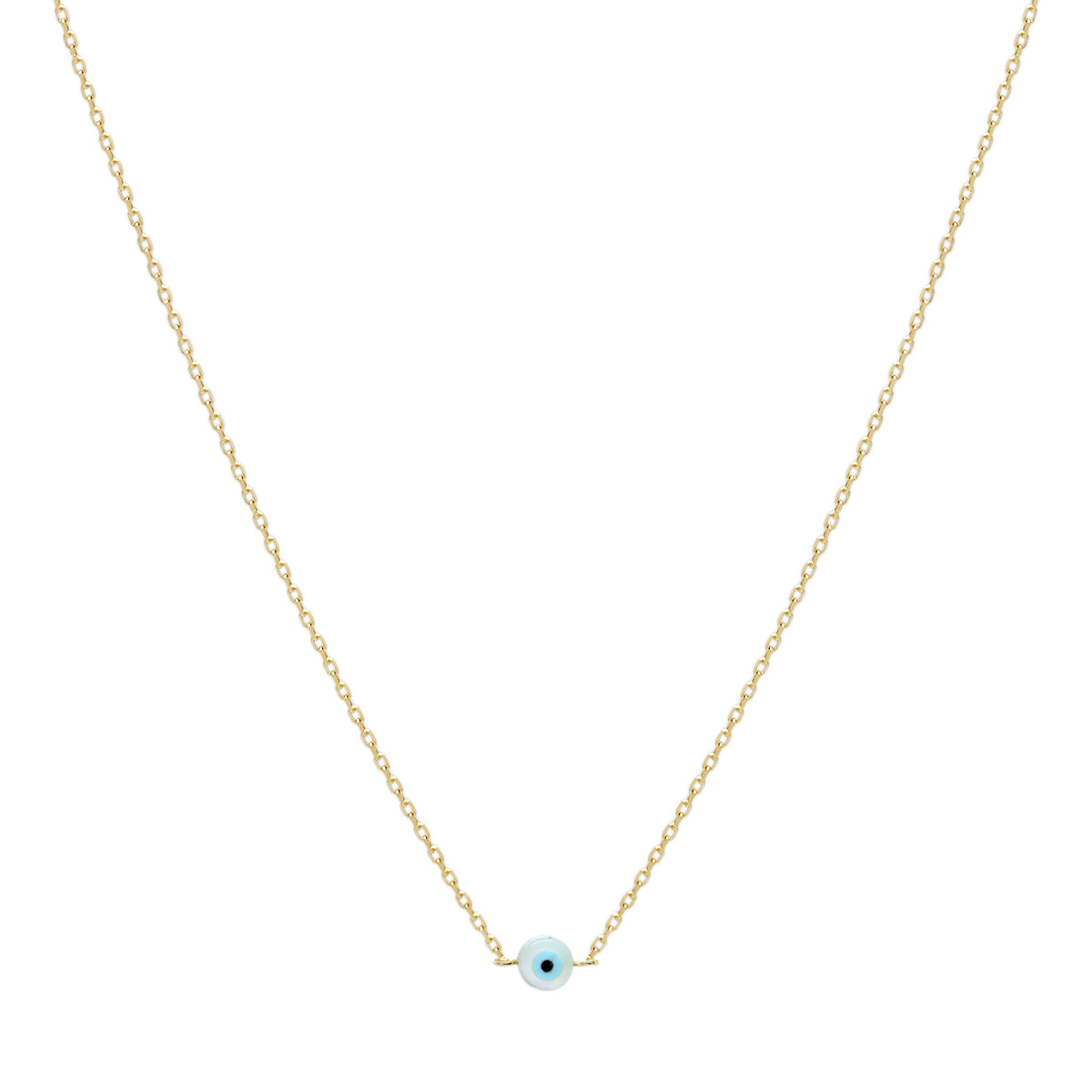 Small MOP Eye Necklace