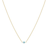 Buy Ishq Small MOP Eye Necklace Online for Women | Free 3-Hour Delivery in Dubai | Boom & Mellow UAE