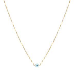 Ishq Small MOP Eye Necklace
