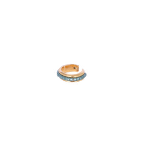 Mishky Metallic Mint Cuff Earring