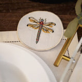 Organiks Plus Dragonfly Coasters Set of 4