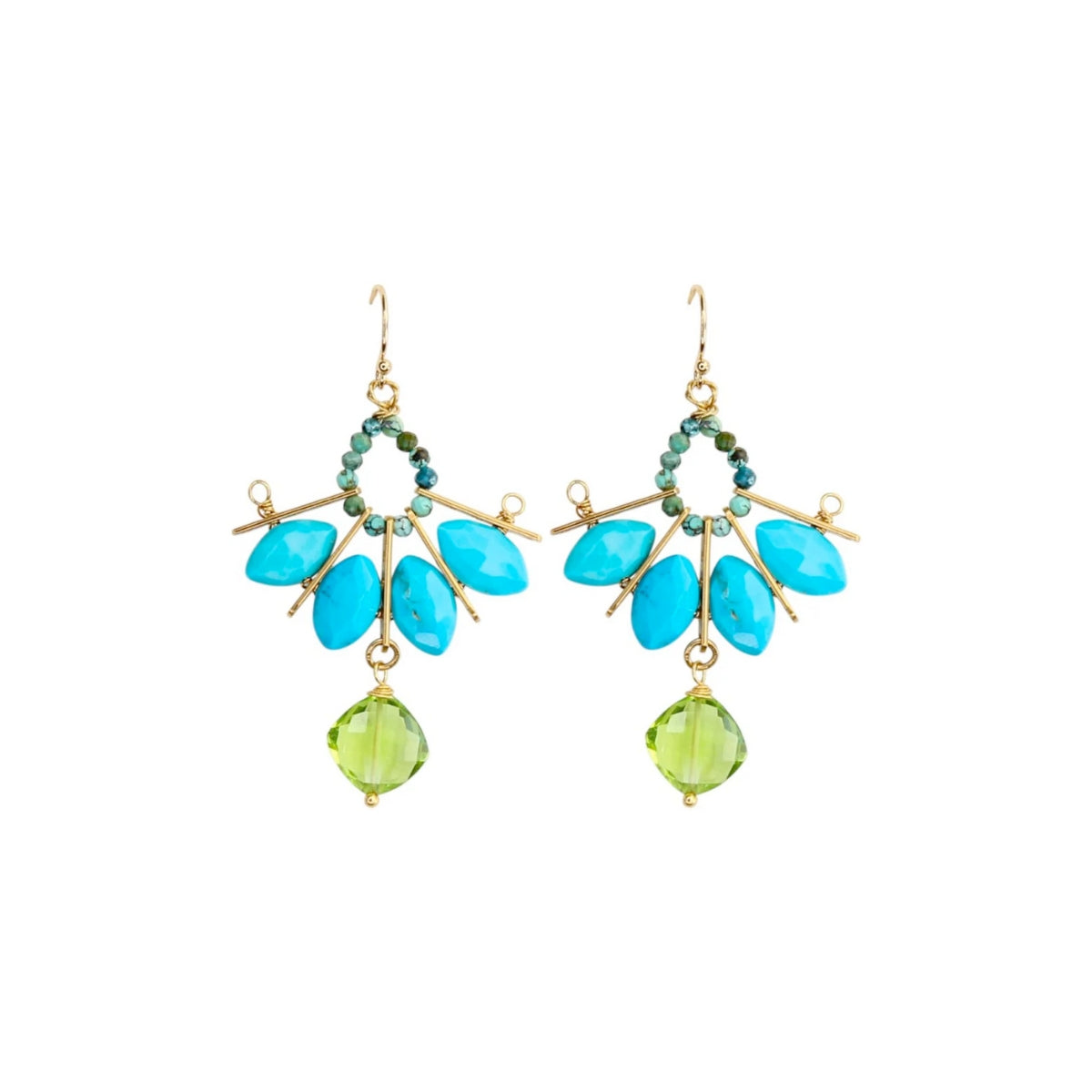Turquoise Persia Earrings