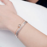 Kismet by Milka 14k Rose Gold Beloved Bracelet