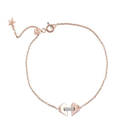 Kismet by Milka 14k Rose Gold Beloved Bracelet