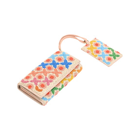 America & Beyond Knots & Petals Wallet With Card Holder