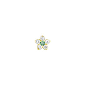 Kefi Jewelry 18k Yellow Gold Diamond Sarnai Earring