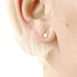 Buy Kris Nations Lock & Key Stud Earrings Online for Women | Free 3-Hour Delivery in Dubai | Boom & Mellow UAE