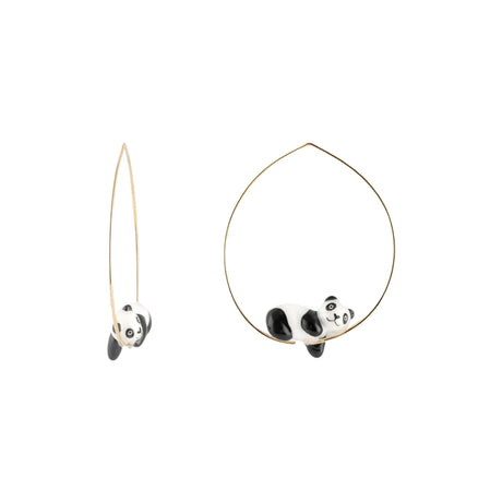 Buy Nach Bijoux Sleeping Panda Earrings Online for Women | Free 3-Hour Delivery in Dubai | Boom & Mellow UAE