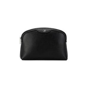 Bag by Veganologie in Medium Onyx Color Travel Pouch. Made of Vegan Bamboo Leather.