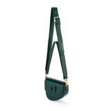 Bag by Veganologie in Pine Green Color Shoulder Bag. Made of Vegan Bamboo Leather.