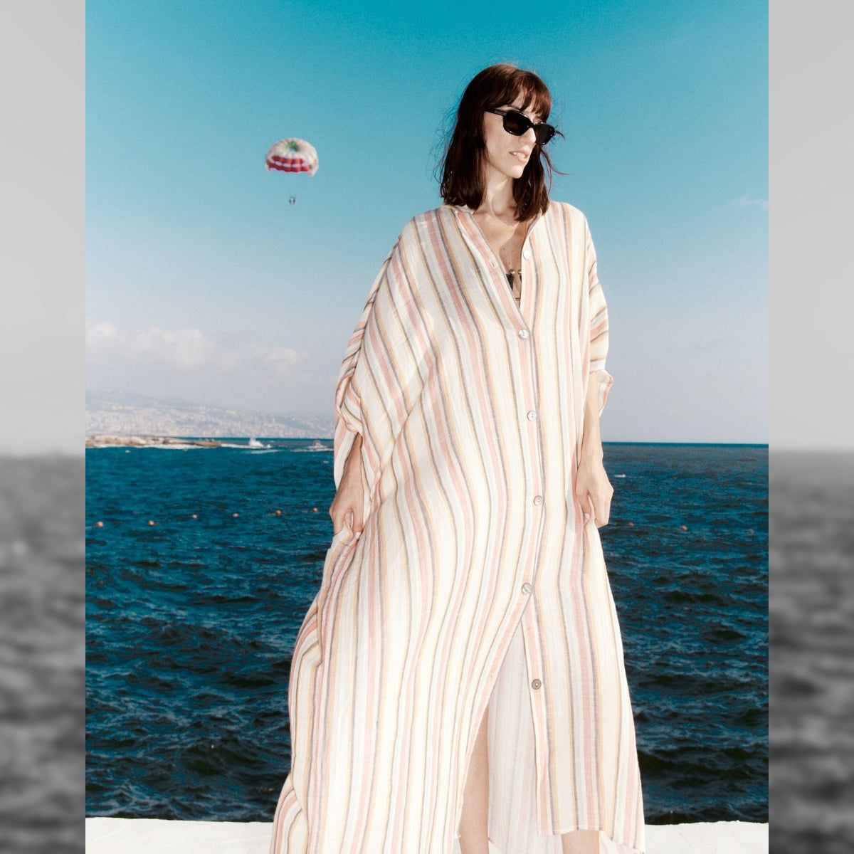 Sarah's Bag Sunset Raye Diala Dress