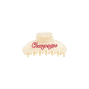 Faine Champagne Glitter Hair Clip