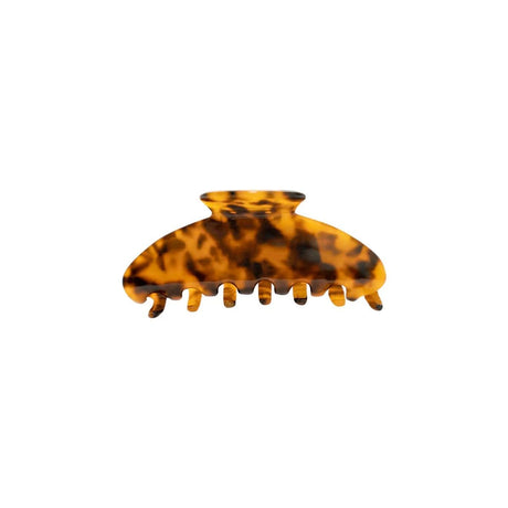 Faine Leopard Plain Hair Clip
