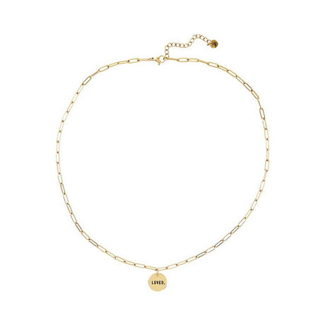 Creative Brands Loved Link Necklace