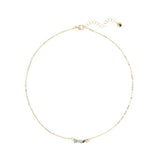 Blue Happy Day Crystal Necklace