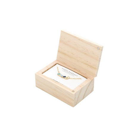 Creative Brands Blue Happy Day Crystal Necklace