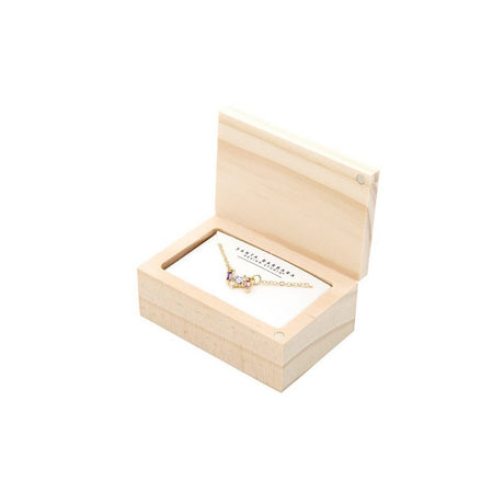 Lavender Shine Crystal Necklace