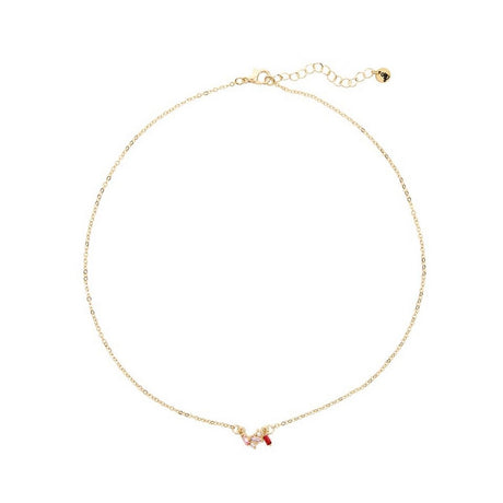 Creative Brands Blush Love Crystal Necklace