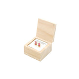 Creative Brands Hot Pink Flowers Treasure Box Earrings