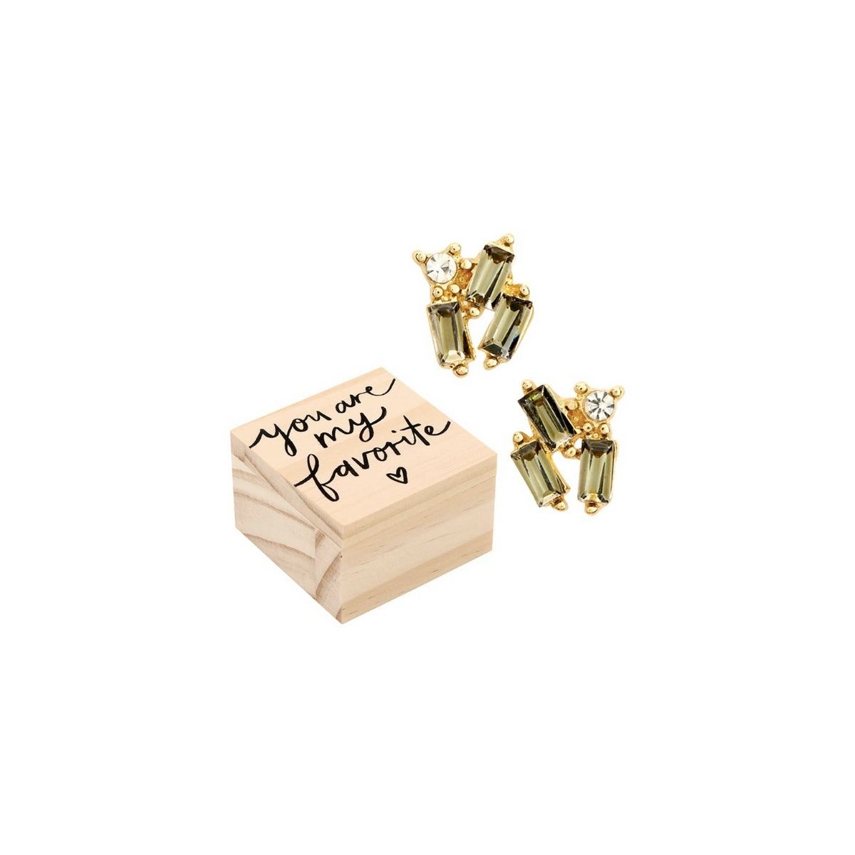 Creative Brands Favorite Treasure Box Earrings