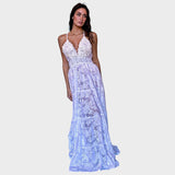 Antica Sartoria Ibiza Lace Maxi Dress